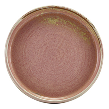 Тарелка презентационная 14x2 см с низким вертикальным бортом, Terra Porcelain Rose Pink, GenWare