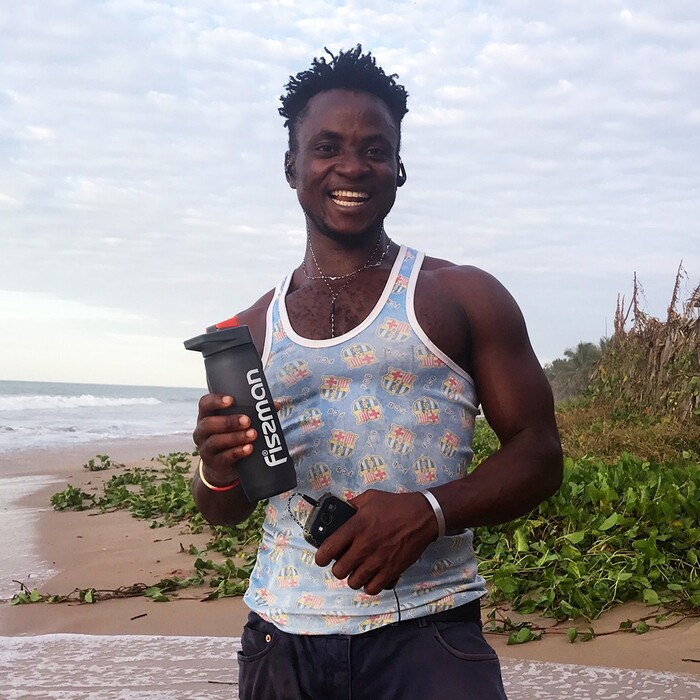 Бутылка для воды Fissman 660 мл 23 см (6865)