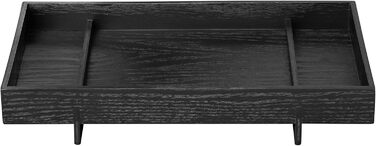 Піднос дерев'яний, 30 х 18 x 5 см чорний Abento Blomus