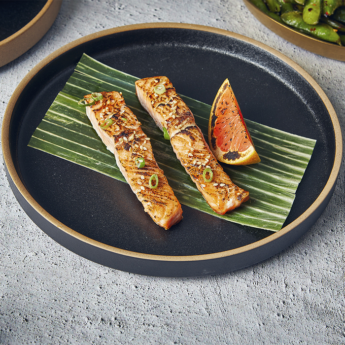 Тарілка презентаційна 25*2.5 см із низьким вертикальним бортом, Kava Black Stoneware, GenWare