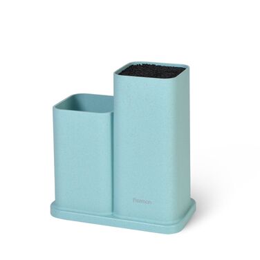 Подставка для хранения ножей и инструментов Fissman 10x10x23+10x10х17см (2873)