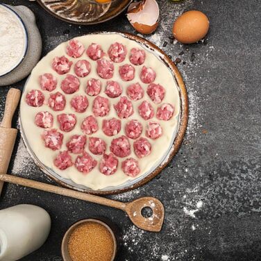 Форма для пельменів на 37 отворів, 25 см CYXZMYA