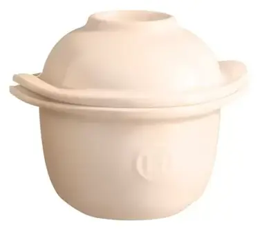 Піала з кришкою-підставкою під яйце, 0,3 л кремова Emile Henry