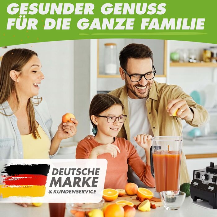 Высокопроизводительный блендер 2 л 2000 Вт Nutrilovers