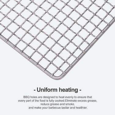 Безграничный Вояж Сверхлегкий Прочный Сверхмощный Титановый Древесный Уголь Барбекю Решетка Для Гриля На Открытом Воздухе Походы Кемпинг (Ti15108B)