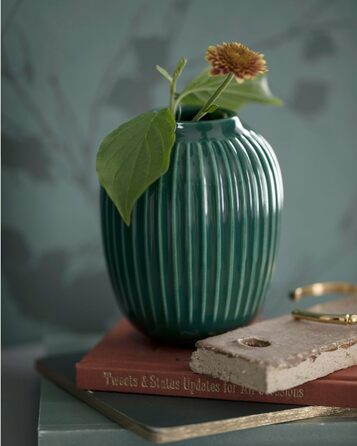 Ваза 10,5 см, зелена Hammershøi Kähler