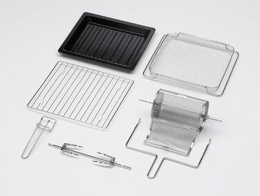 Аерофритюрниця, діапазон температур від 40 C до 230 C (з кроком 5 C), чорна, 1700 Вт Caso