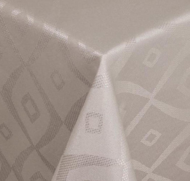 Скатертина 150 х 200 см (темно-сірий), 100% поліестер Tradilinge Brunch Taupe