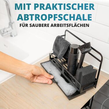 Губки для миття посуду, 10 шт., 4x7x9 см I Сірий колір I Двошарові, м&39яка сторона та сторона для чищення I Для каструль, сковорідок та посуду I Кухонний помічник Губка для прибирання Кухонна губка Губка для прибирання (набір органайзерів)