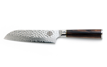 Профессиональный нож из дамасской стали Santoku GRILLI