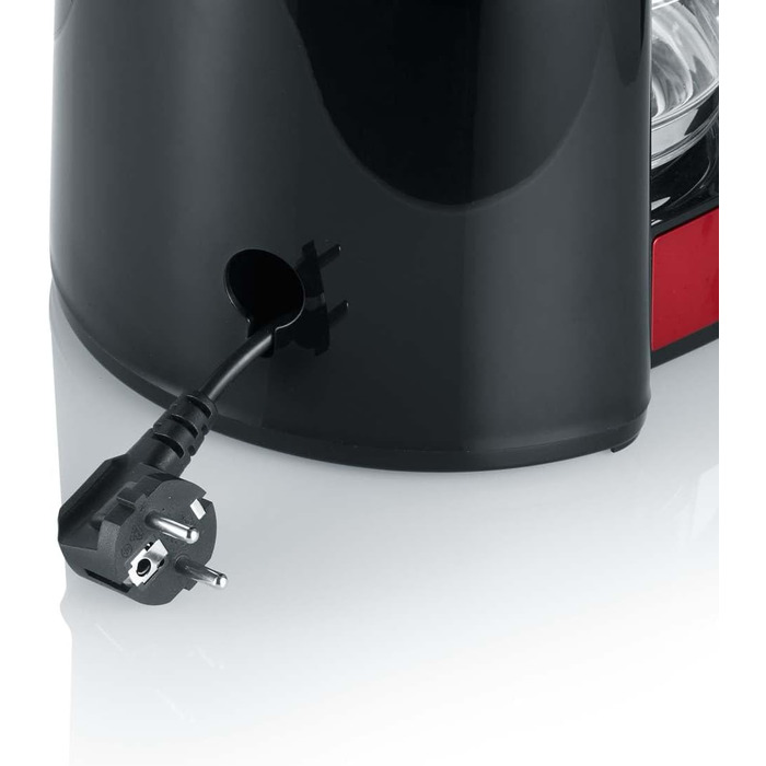 Кофемашина SEVERIN 'Type со стеклянным кувшином, ароматный, быстрый и тихий кофе с кофеваркой на 10 чашек, кофемашина с фильтром, KA 4815, 33.8 (красный)