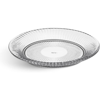 Тарелка 22 см стеклянная, прозрачная Hammershøi Kähler