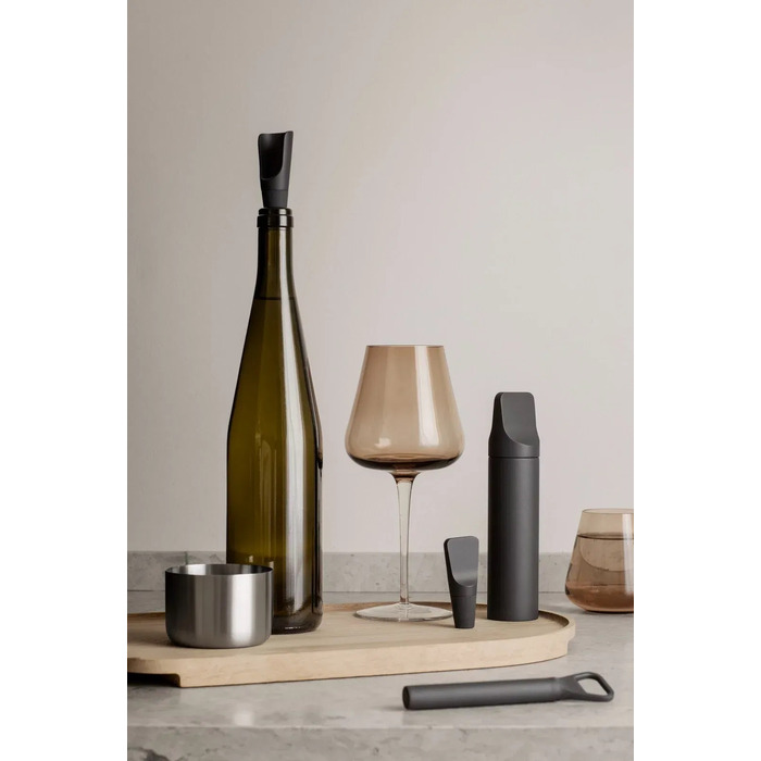 Набор аксессуаров для вина 4 предмета черный Ilo Blomus