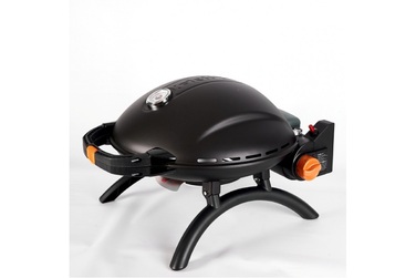 КОМПЛЕКТ Портативный переносной газовый гриль O-GRILL 900, черный+шланг в подарок! Код: 011682