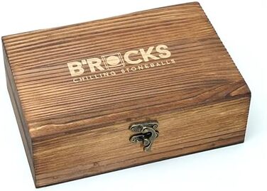 Охолоджувальні камені преміум-класу для віскі 3 шт B'ROCKS