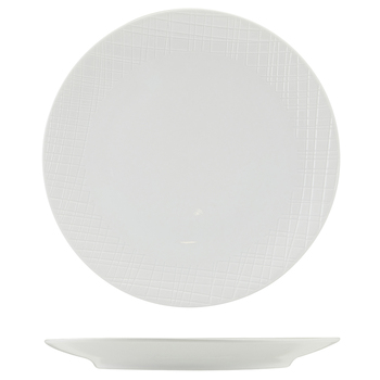 Тарелка 23 см, Incise Porcelain Lavara, GenWare