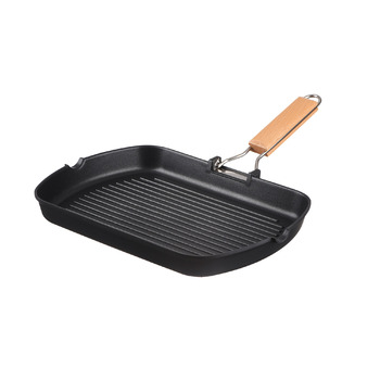 ARDESTO Gemini Baceno Сковорода-гриль, 34x24см, Алюминий, Черный