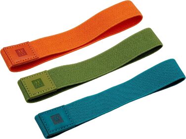 Эластичные ленты для лач-боксов, 3 шт. разноцветные Dino Zwilling