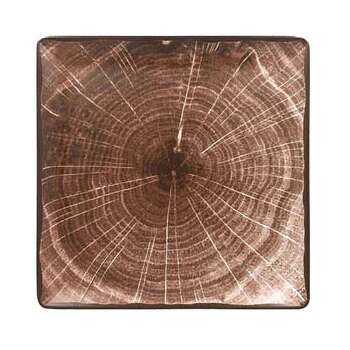 Тарелка квадратная Rak Woodart 30 см Oak Brown WDEDSQ30OB