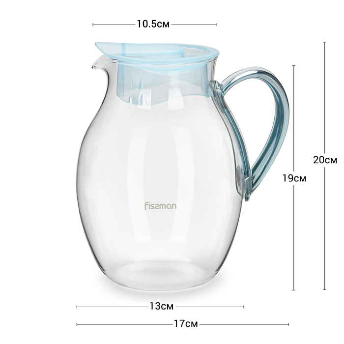 Глечик для напоїв Fissman 1800 мл (6451)