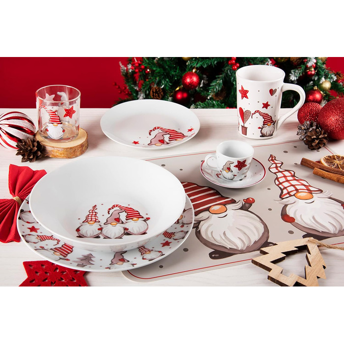 Сервірувальний сервіз 18 предметів Excelsa Gnomo