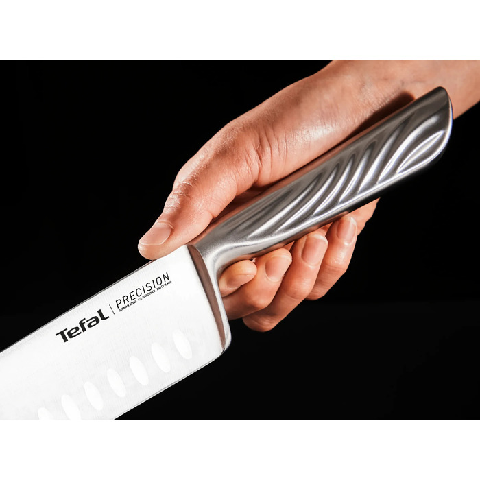 Tefal Кухонний ніж сантоку Precision, 16.5см, нержавіюча сталь