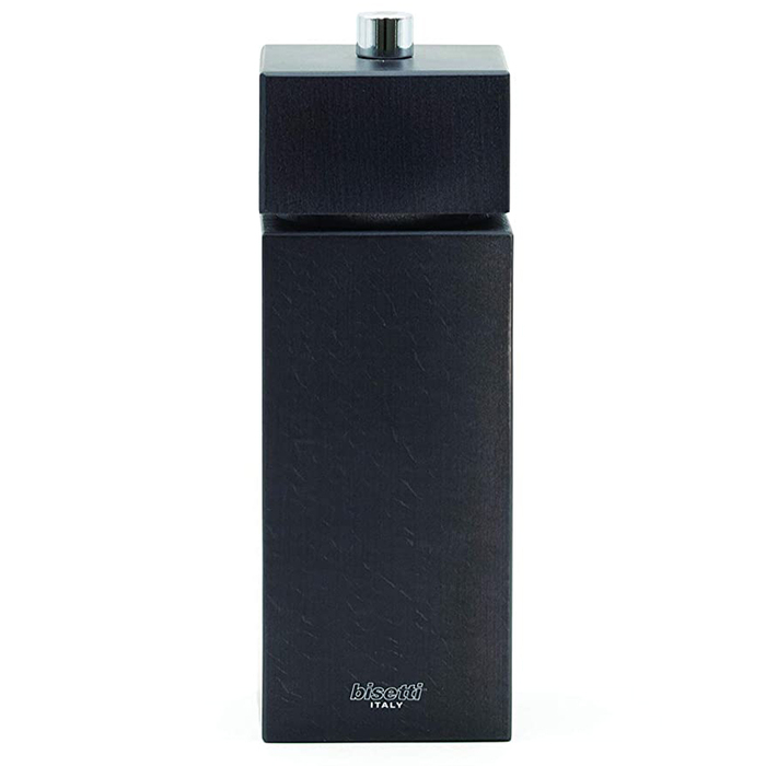 4150MSNE Млинок для солі  квадратний чорний, серія Trento 165 мм (BIS01.04150S.021)