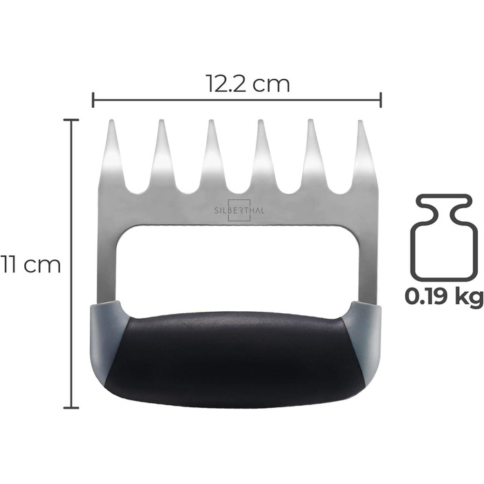 Кігті для м'яса, 11 х 12,2 см, набір 2 предмети Silberthal