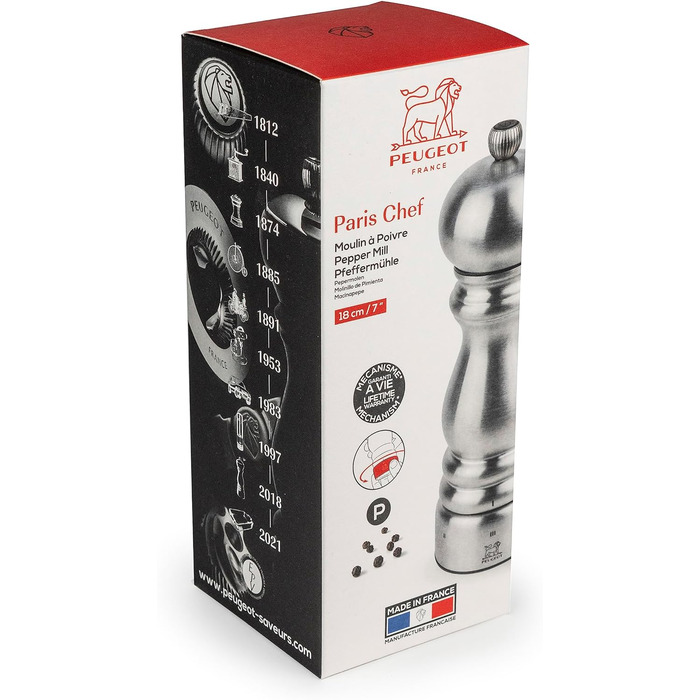 Мельница для перца 18 см Peugeot