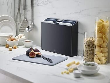 Набір обробних дощок, 7,5 х 26 х 36 см, графіт Folio Large Joseph Joseph