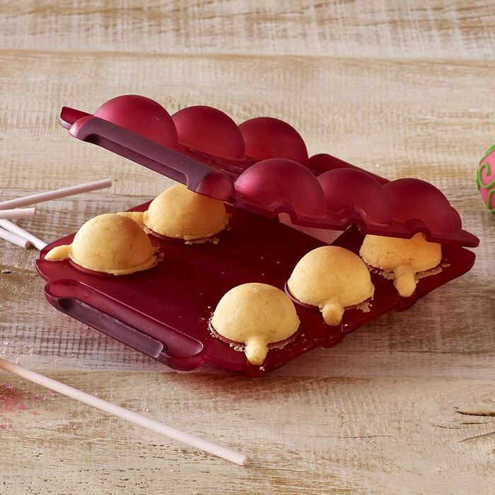 Форма для випічки міні-тістечок, 17,5 x 14 x 4 см, червона, RBV Birkmann