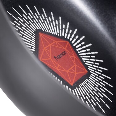 Сковорідка глибока Fissman 20x5,5см VELIA алюміній з антипригарним покр (14556)