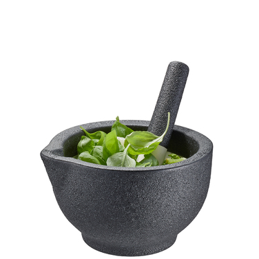 Ступка з товкачем, 13,5 см, чорна Grino Gefu