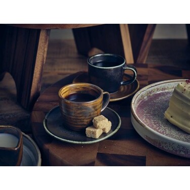 Блюдце 11.5 см, Terra Porcelain Black, GenWare