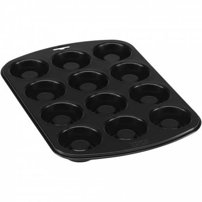 Форма для 9 кексів, 27 х 38 х 4 см, чорна Kaiser Inspiration Kaiser
