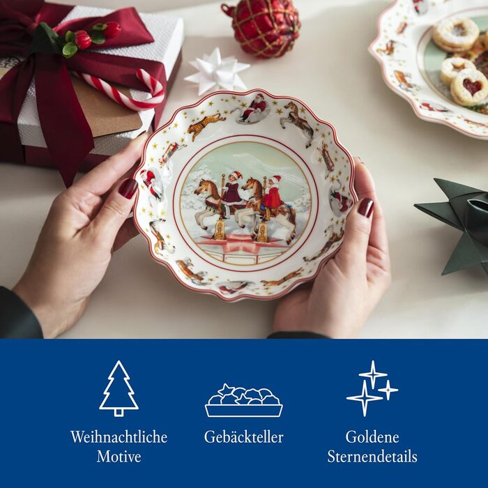 Різдвяне сервірувальне блюдо 16,5 см Annual Christmas Edition Villeroy & Boch