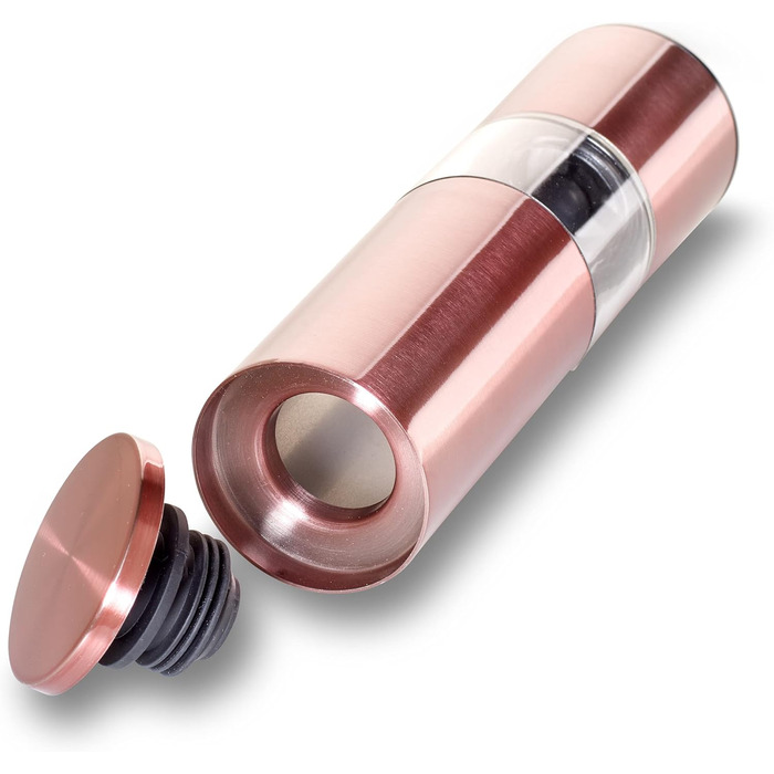 Набір млинків для спецій Echtwerk з 2 предметів, млинок для солі та перцю з високоякісної нержавіючої сталі з керамічним млином з ABS-пластику, ручний, для перцю, солі та чилі, (мідне виконання)