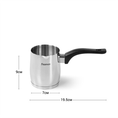 Турка для варіння кави Fissman 360 мл з індукційним дном (3320)