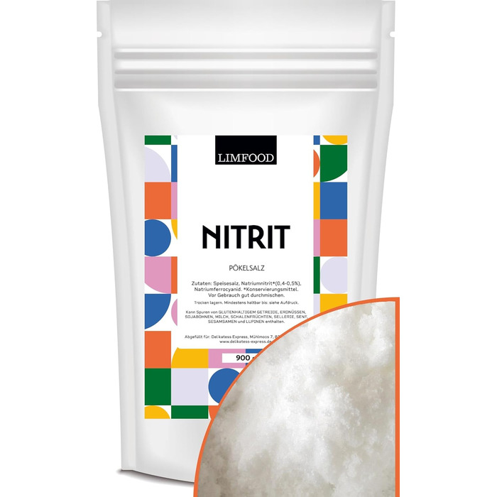 Сіль для копчення з нітриту натрію 900 г Limfood