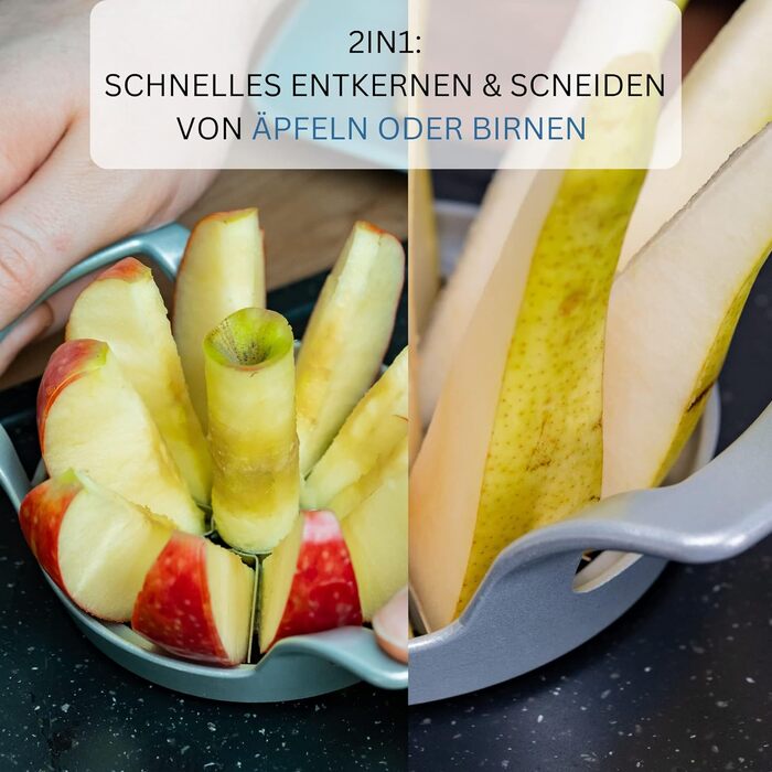 Слайсер для яблук і груш Westmark/серцевина для фруктів, ø 9 см, алюміній/нержавіюча сталь, Divisorex, срібло, 51102260