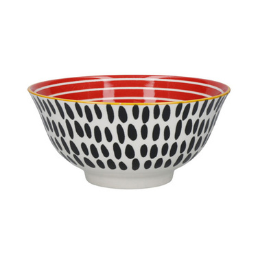 Набор мисок Kitchen Craft Monochrome, керамика, диам. 15,5 см, 4 шт.