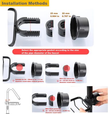 Органайзер для раковини та губки, чорна GCFTIFF