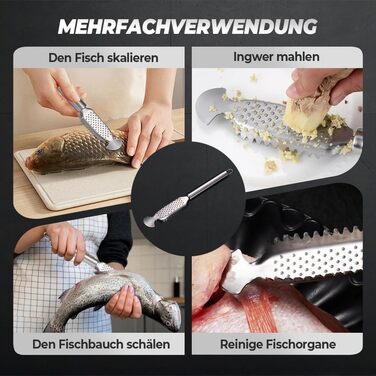 Засіб для видалення рибної луски 23 см laocaf