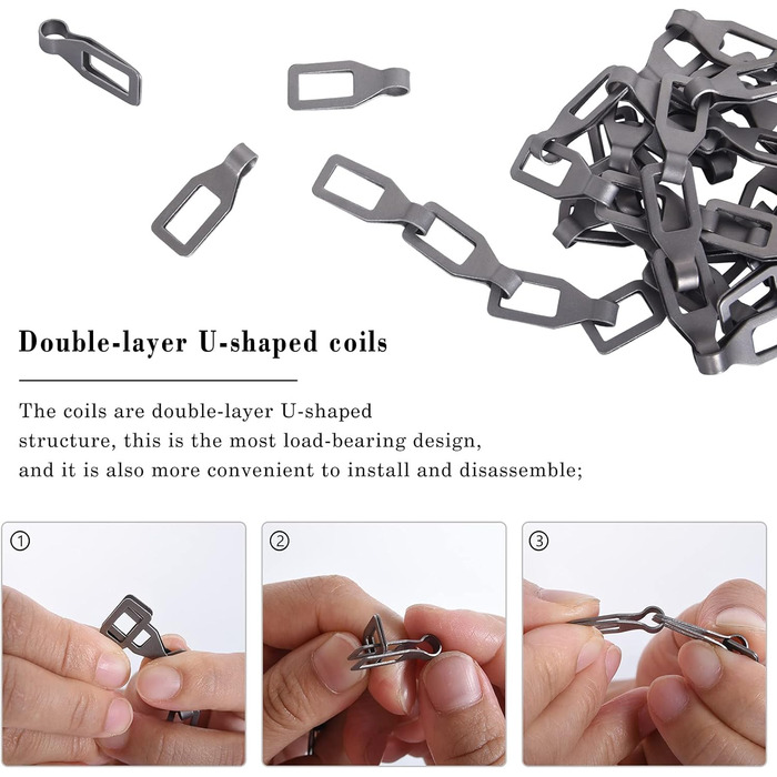 Кемпінгова титанова регульована вішалка для горщиків Ti9012O iBasingo