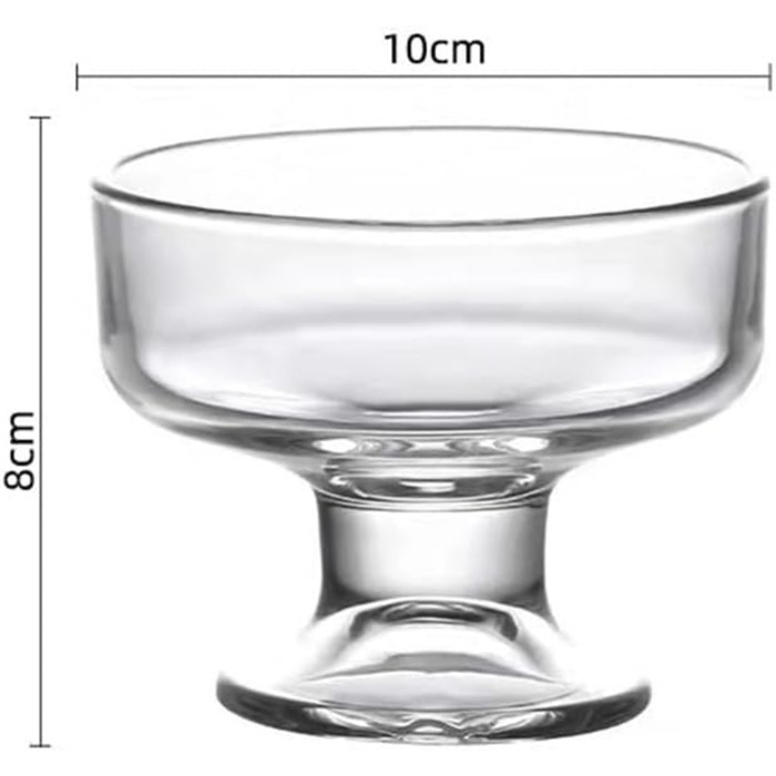 Набір креманок для мороженого 2 шт. 185 мл XXWZJH