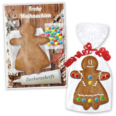 Набір для творчості Пряникова заготовка - Набір для створення будиночка відьми M - 12x113 см Зберіть та прикрасьте свій власний пряниковий будиночок. Вироби з дітьми до Різдва. Різдвяні вироби від LEBKUCHEN WELT (Пряникова баба 10 см)