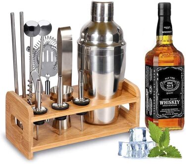 Коктейльный набор для коктейлей 550 мл, набор коктейль-баров аксессуары для бара,  14 шт SUPERSUN