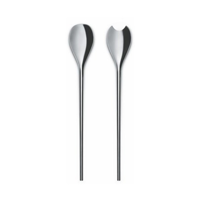 Прилади для салату 29,8 см металік Human Collection Alessi