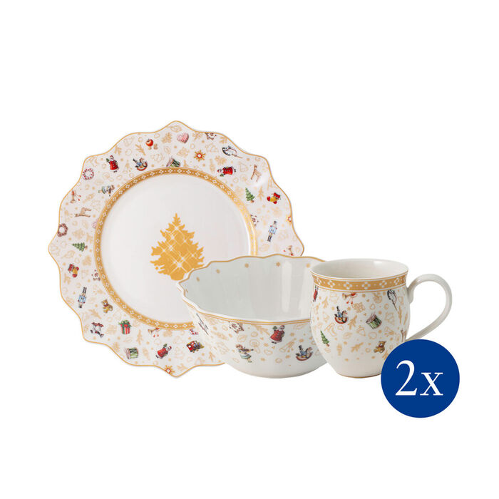 Столовий сервіз 6 предметів, Toys Delight Villeroy & Boch