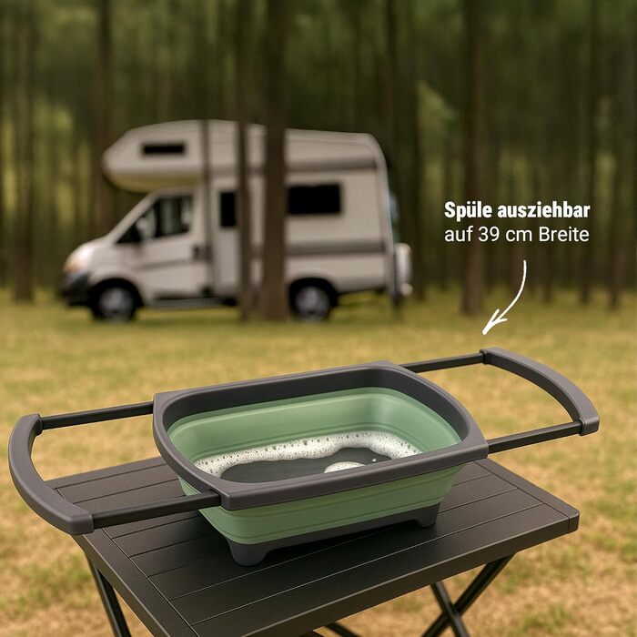 Складана раковина 29 х 26 х 14 см Tool & Tree